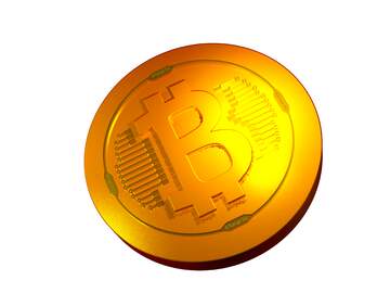 FX №181881 Bitcoin gold light coin