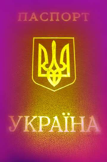 FX №181065 Passport of Ukraine