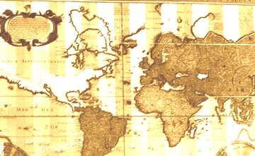 FX №181201 Ancient map of the world sepia