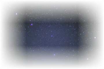 FX №181739 Stars  sky white frame around