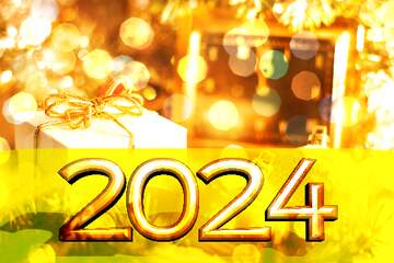 FX №183875 New Year 2022    Christmas background