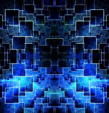 FX №184934 Lights template Technology Pattern Techno Background Abstract Modern Squares Grid Line