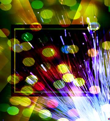 FX №186737  optical fiber bokeh background Transmission of data over an optical fiber powerpoint website...