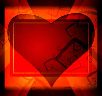 FX №186970  Love Red heart Halloween background powerpoint website infographic template banner layout design...