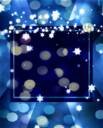 FX №187053  Dark blue background falling snowflakes christmas happy new year powerpoint website infographic...