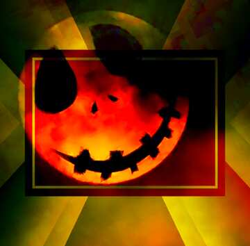 FX №187015 Halloween background with the Moon powerpoint website infographic template banner layout design...