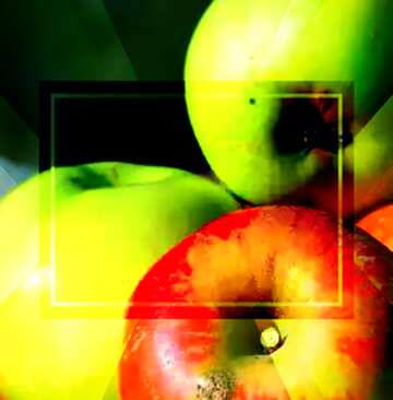 FX №188128 Still life with apples powerpoint website infographic template banner layout design responsive...