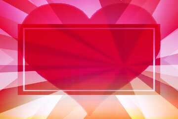 FX №190494  Love heart card background Template Design Gradient