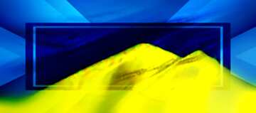 FX №190647 Ukrainian flag Banner Template Infographic Layout Design