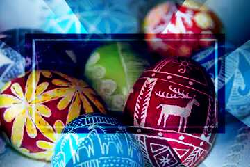 FX №191083 Eggs for Easter Template