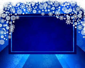 FX №192378 Blue Christmas background fireworks