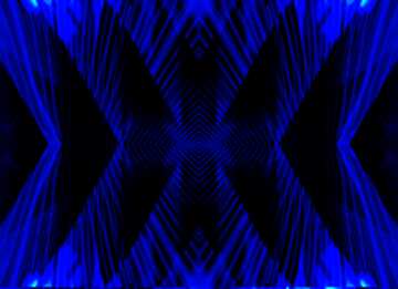 FX №194337  Lights lines curves pattern dark blue Abstract Blue Computer Concept Background