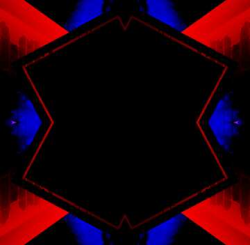 FX №194555 Geometric square backdrop dark red blue