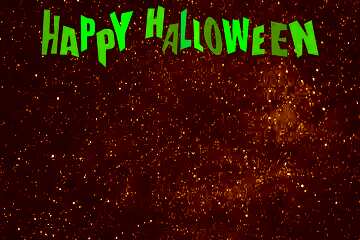 FX №194511 The stars in the night sky Happy Halloween backdrop