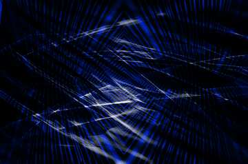 FX №194295 Dark blue blurring fragment lights lines curves pattern