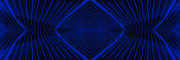 FX №194243 Lights lines curves pattern dark blue