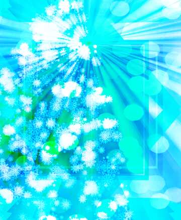 FX №194676 Winter  Christmas Clipart rays responsive snowflakes
