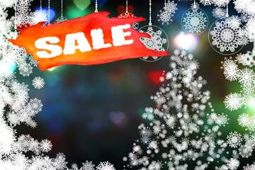 FX №195424 Background for Christmas sales