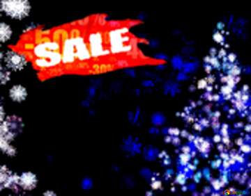 FX №195843  Christmas tree clipart Hot Sale Frame Background Store discount dark background.