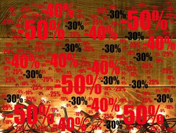 FX №196751 Christmas backdrop for Board announcements Sale offer discount template