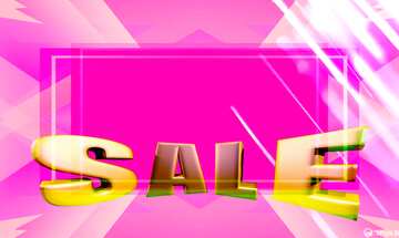 FX №199436  Red Splash water on black background Template Sales promotion 3d Gold letters sale Pink