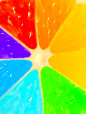 FX №20222 Image for profile picture Colorful Rainbow lemon.