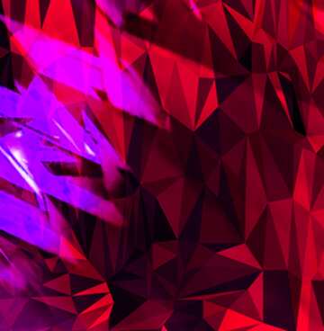 FX №200836 Blue Purple futuristic abstract Polygon background with triangles