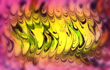 FX №200433 abstract yellow and green painting snake skin texture background blur frame