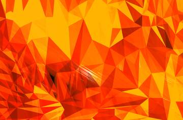 FX №200594 Red futuristic Polygon background with triangles