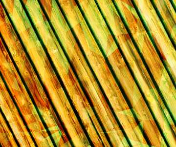 FX №201474 Wall of wood texture Polygon abstract geometrical background with triangles