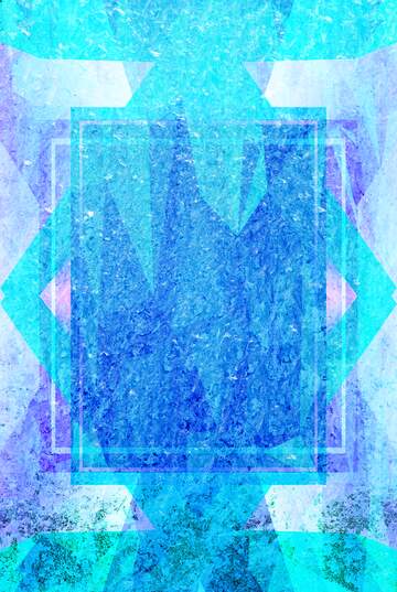 FX №202067 Glass covered with ice. Polygon abstract geometrical background with triangles