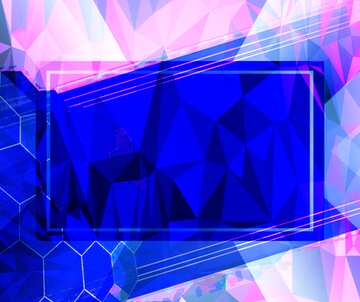 FX №203771 it business information technology concept background Polygonal abstract geometrical background...