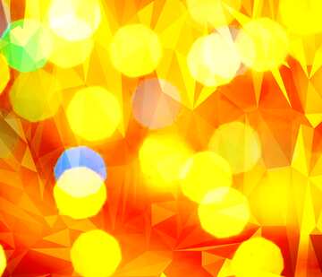 FX №204193 bright lights Blurred Polygonal abstract geometrical background with triangles