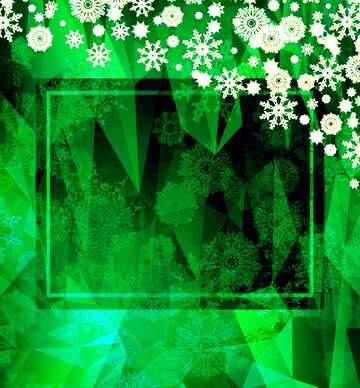 FX №204440 Christmas Polygonal abstract geometrical background with triangles
