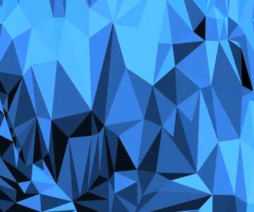 FX №205240 Polygonal background with triangles blue