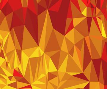 FX №205242 Polygonal background with triangles hot