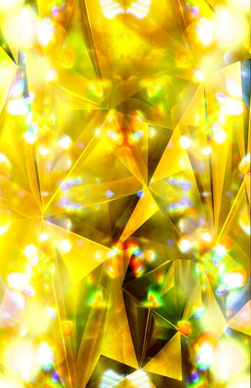 FX №206914 Color blurred background polygonal gold metal