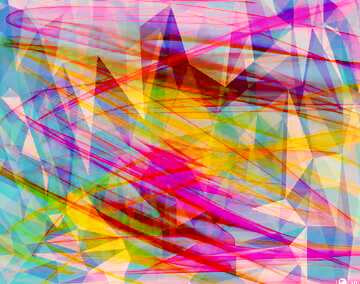 FX №206538 Background Polygonal triangles polygonal colorful