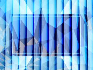 FX №207056 blinds texture different thickness lines Polygonal background with triangles blue business design