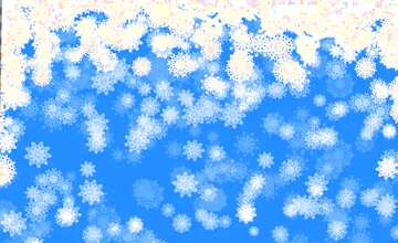 FX №207134 Background Christmas and new year snowflakes light blue background