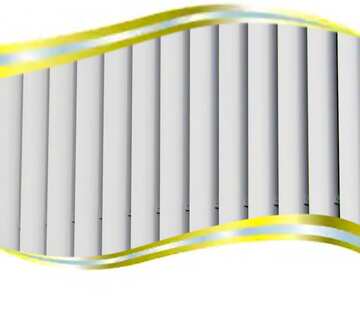 FX №207038 blinds texture different thickness lines metal frame border