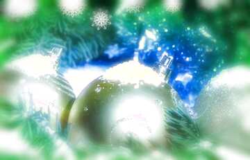 FX №207370 Christmas background for congratulations blur frame