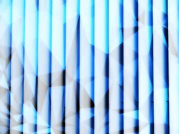 FX №207024 blinds texture different thickness lines triangles blue