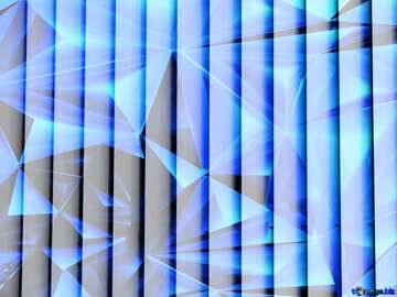 FX №207023 blinds texture different thickness lines Polygonal metallic blue