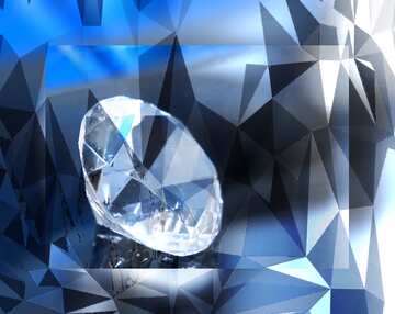 FX №208558 diamond polygonal techno color background