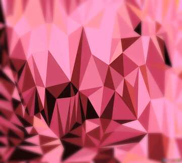 FX №209424 Polygon pink  background