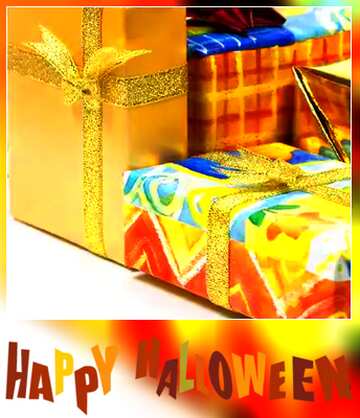 FX №210065 happy halloween blank card