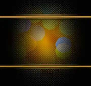 FX №210796 Background of bright lights carbon gold frame
