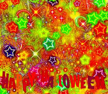 FX №211020 Festive background for congratulations happy halloween