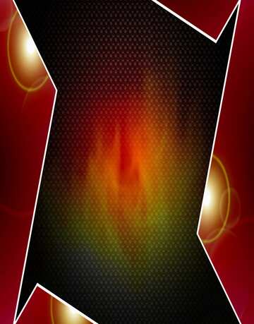 FX №211174 Fire Background. Red carbon hi-tech template
